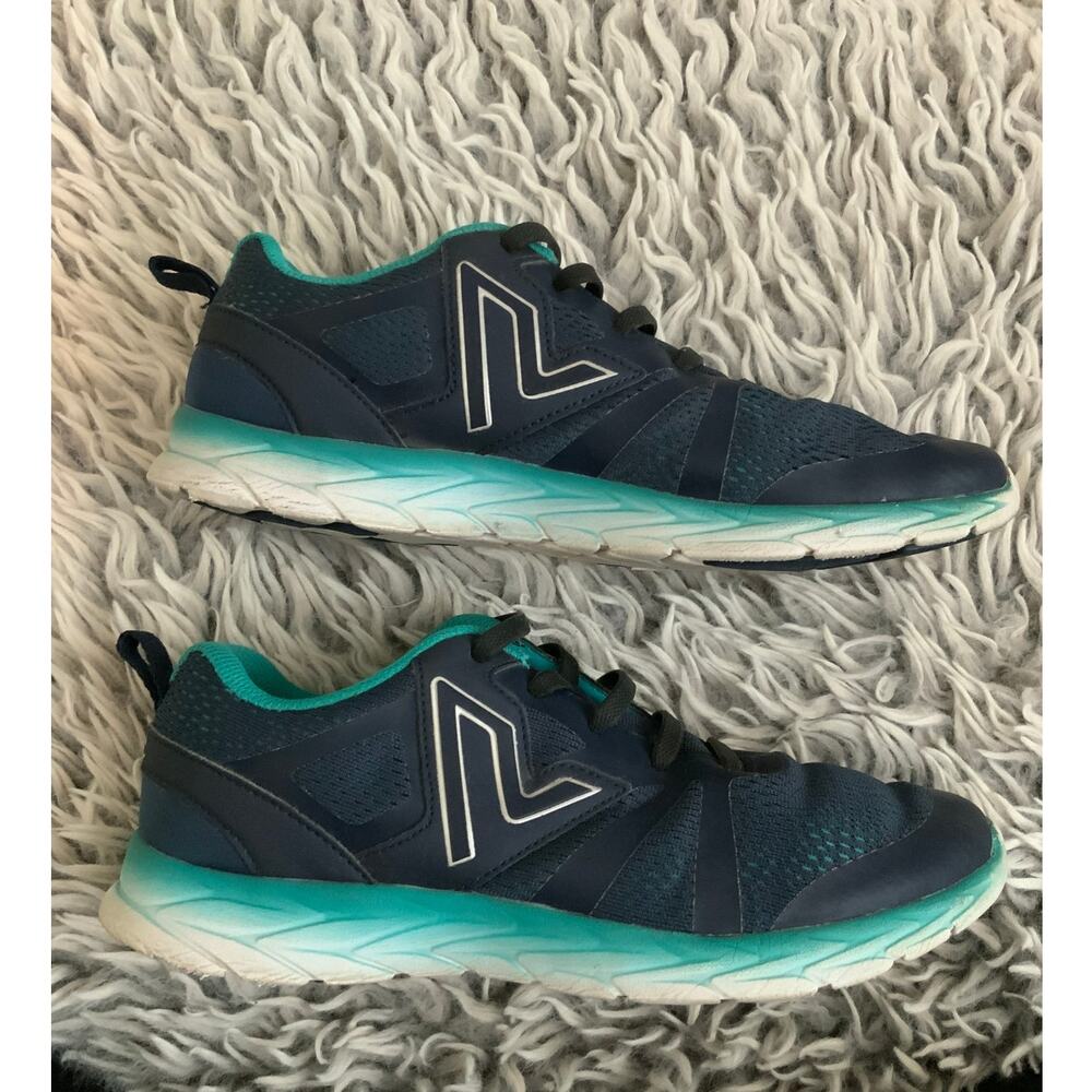 Vionic Miles ASR Blue Teal Running Shoes Women's 8 Orthaheel Athletic Sneakers